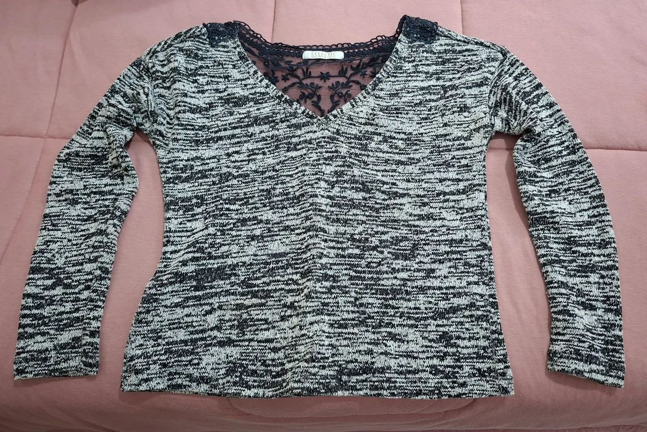 Linda blusa em tricô da Eclectic