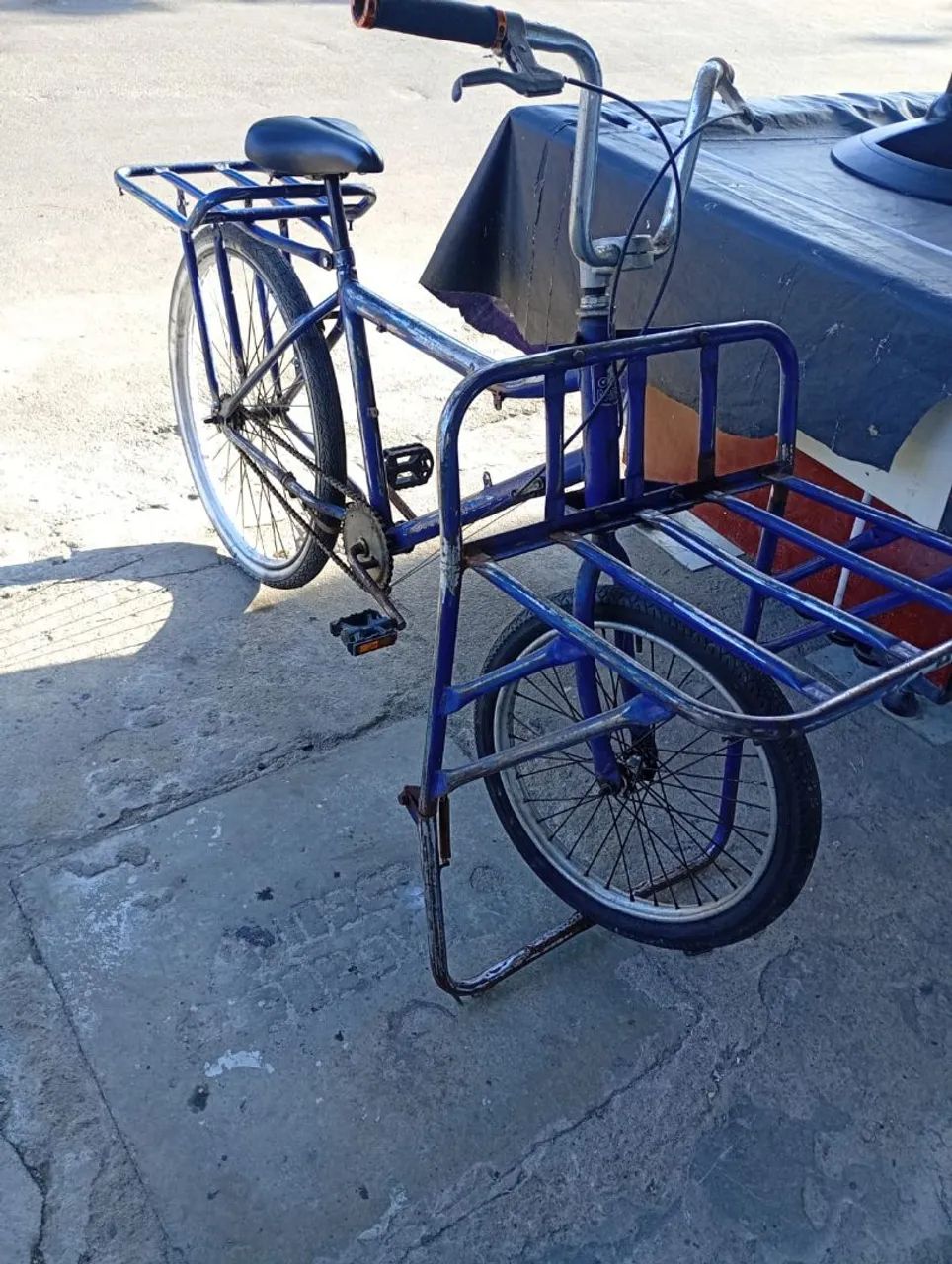 Bicicleta cargueira top cuida 480 - Foto 2