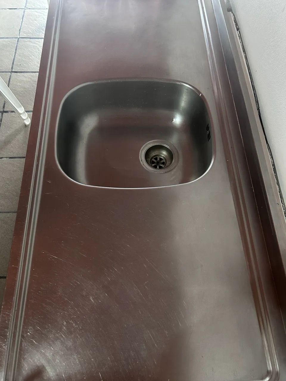 Pia inox com balcão  - Foto 4