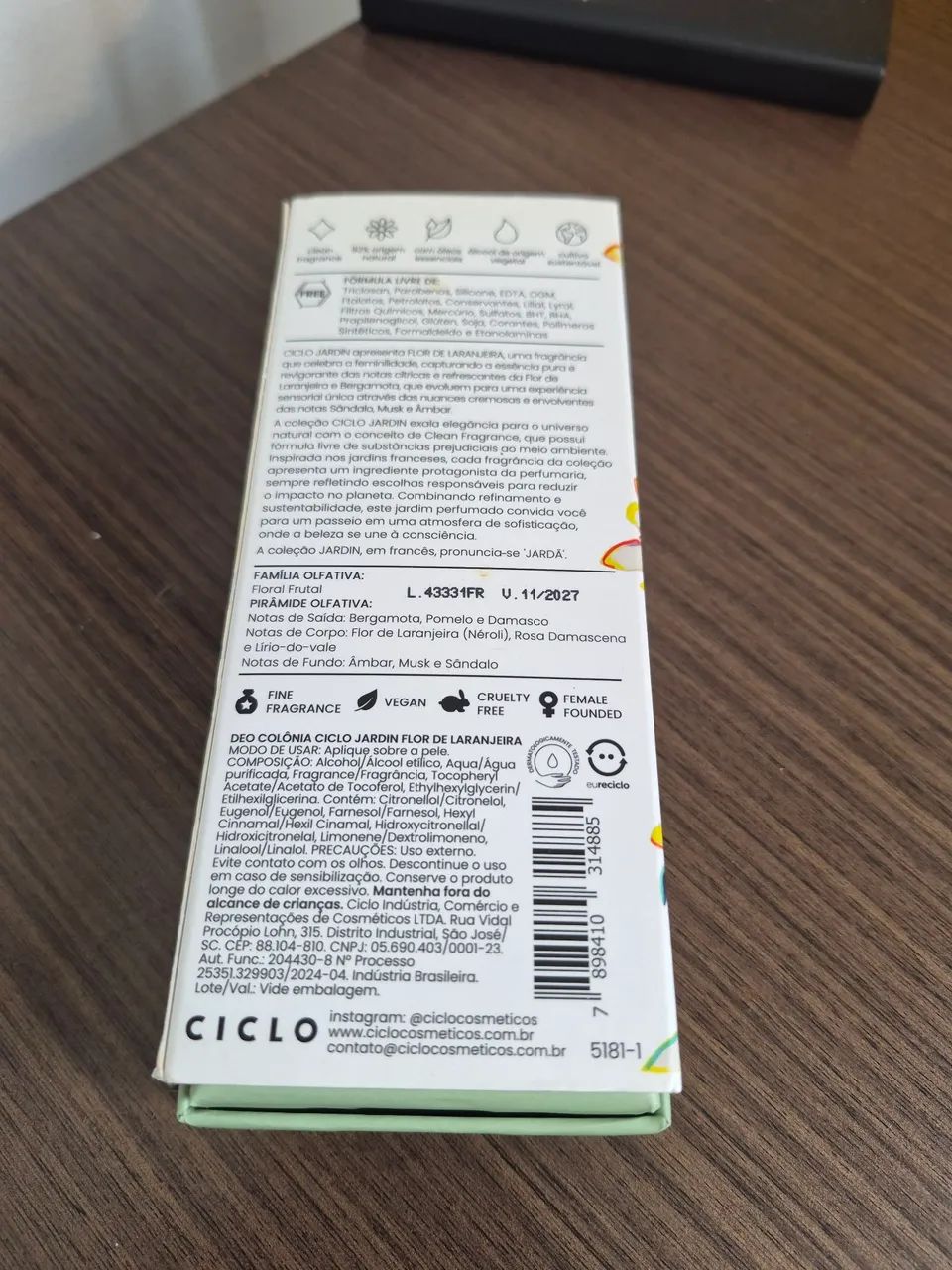 Jardin Ciclo Flor de Laranjeira 100ml - Foto 3