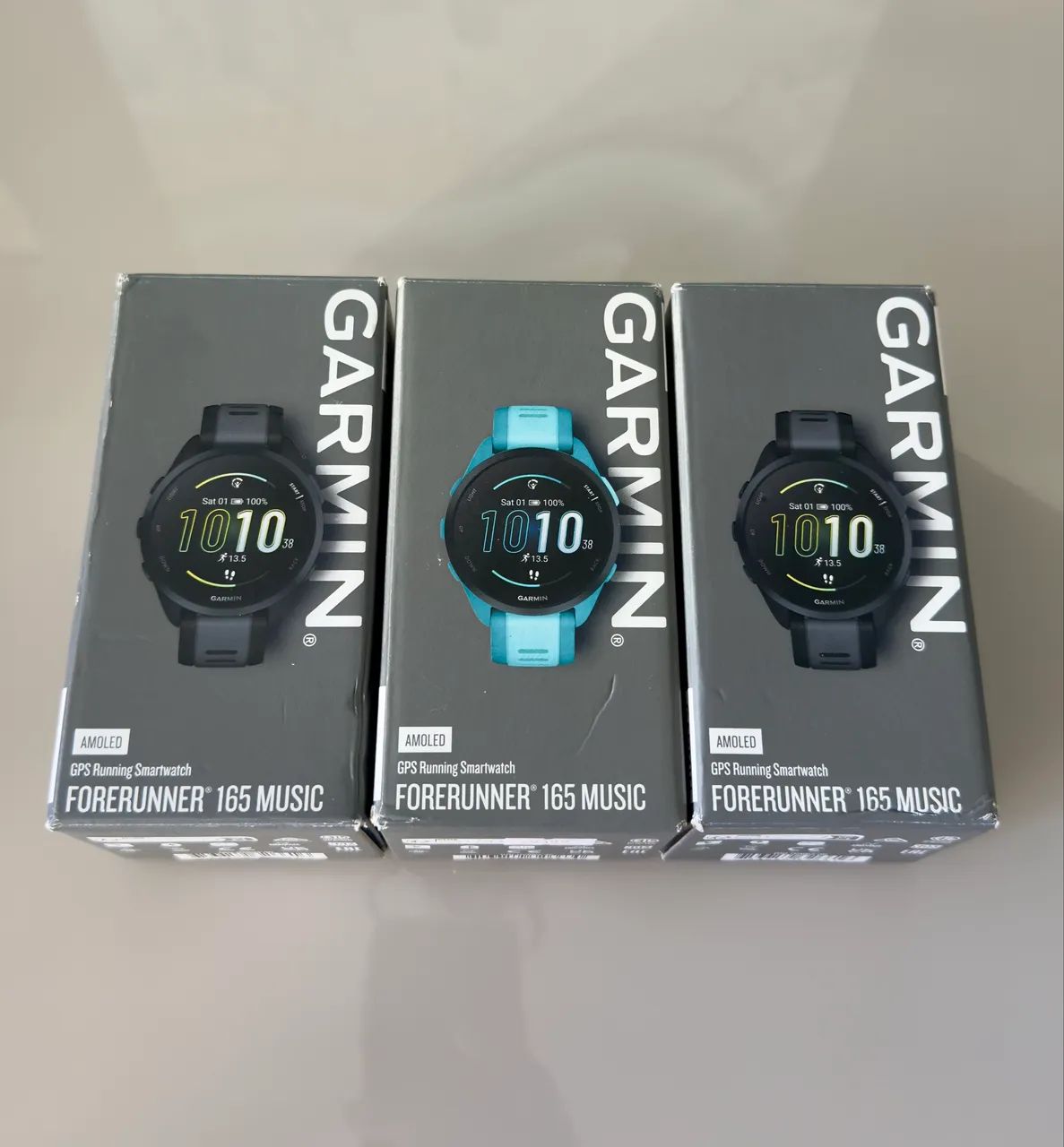 Relógio Garmin Forerunner 165 Music (Lacrados) - Foto 4