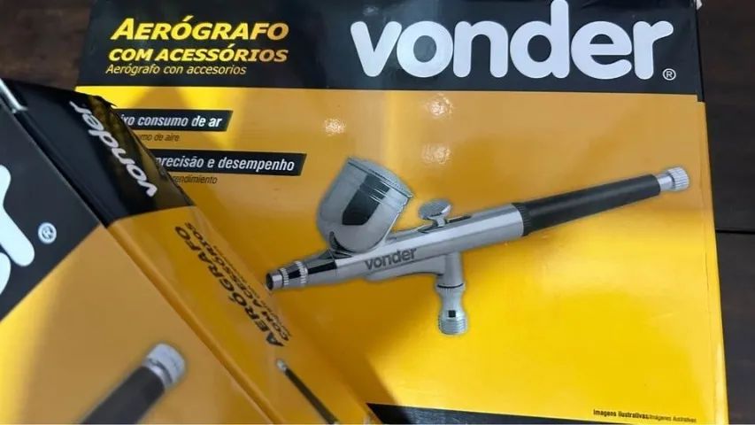 2 Aerógrafos Vonder NOVOS - Foto 2