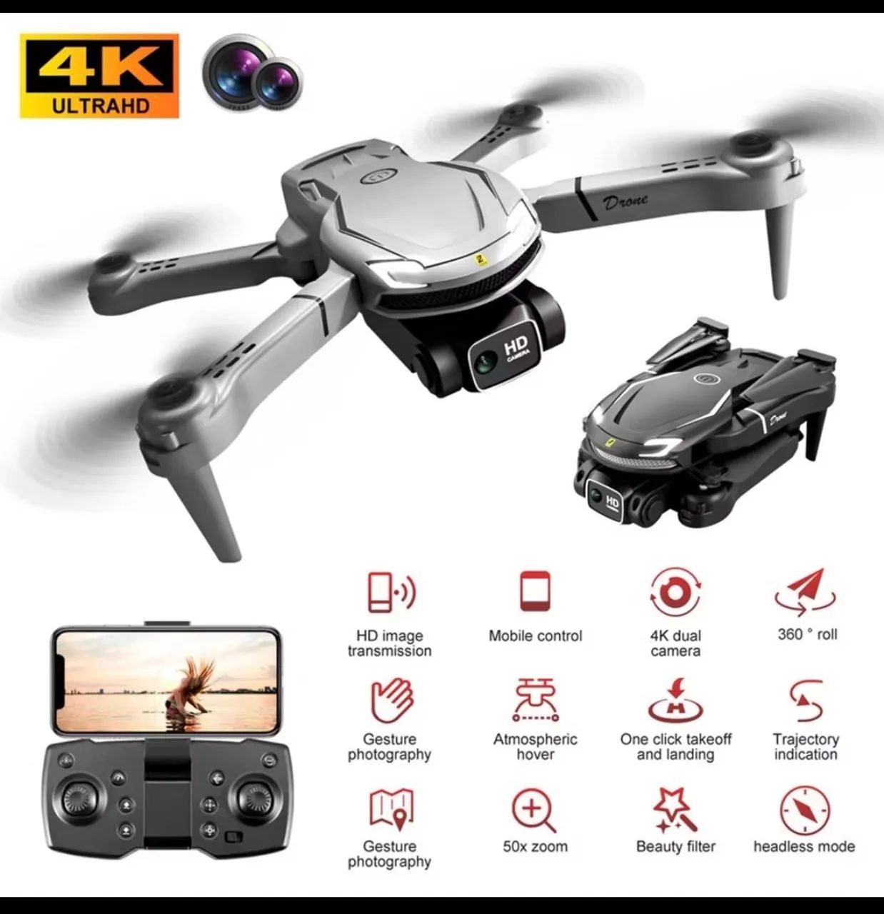 DLI V88 Drone Profissional  - Foto 2