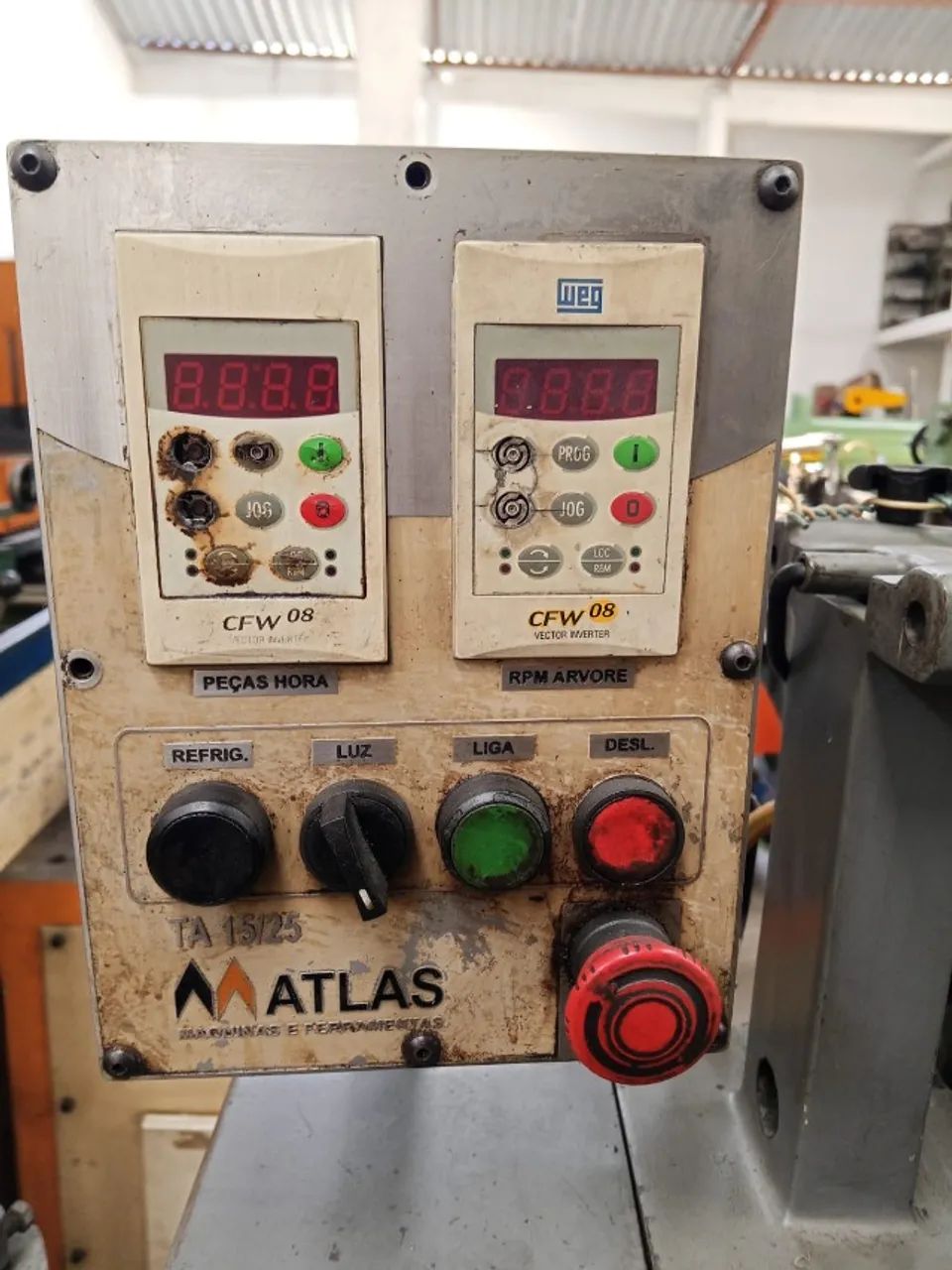 Torno Automático Atlas Ta 25 - No Estado / -- 01121 Nc 220v - Foto 5