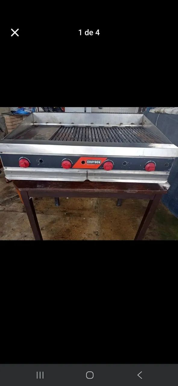 Char Broiler Profissional à Gás