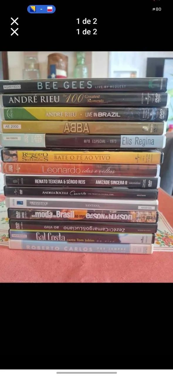 16 DVDs variados 