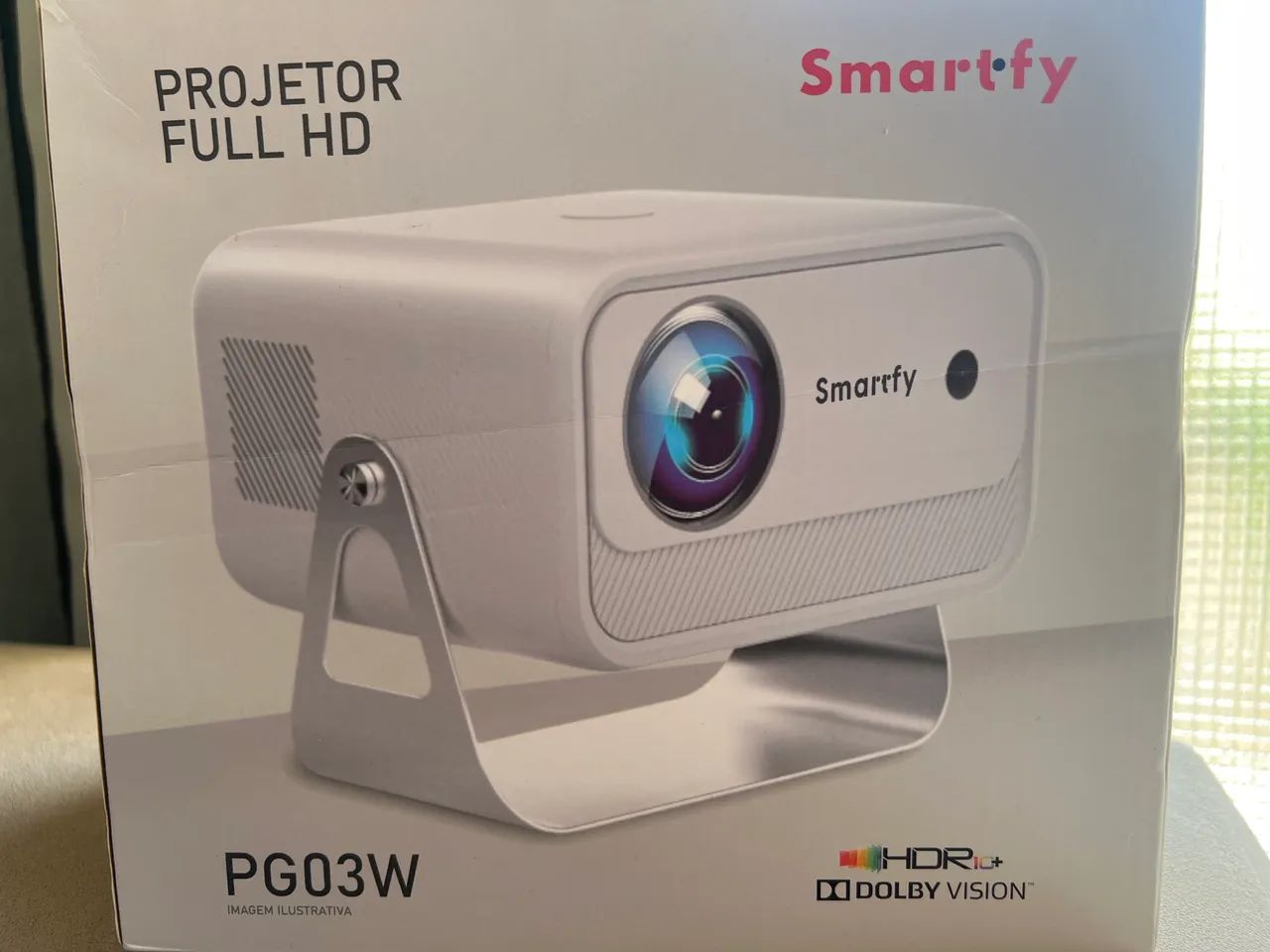 Projetor Full HD Smartfy PG03W Branco