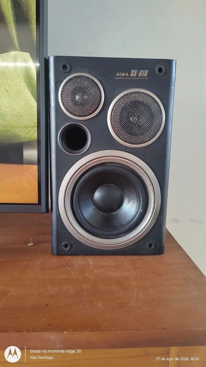 Aiwa NSX 800 MK II e par de caixas - Foto 3