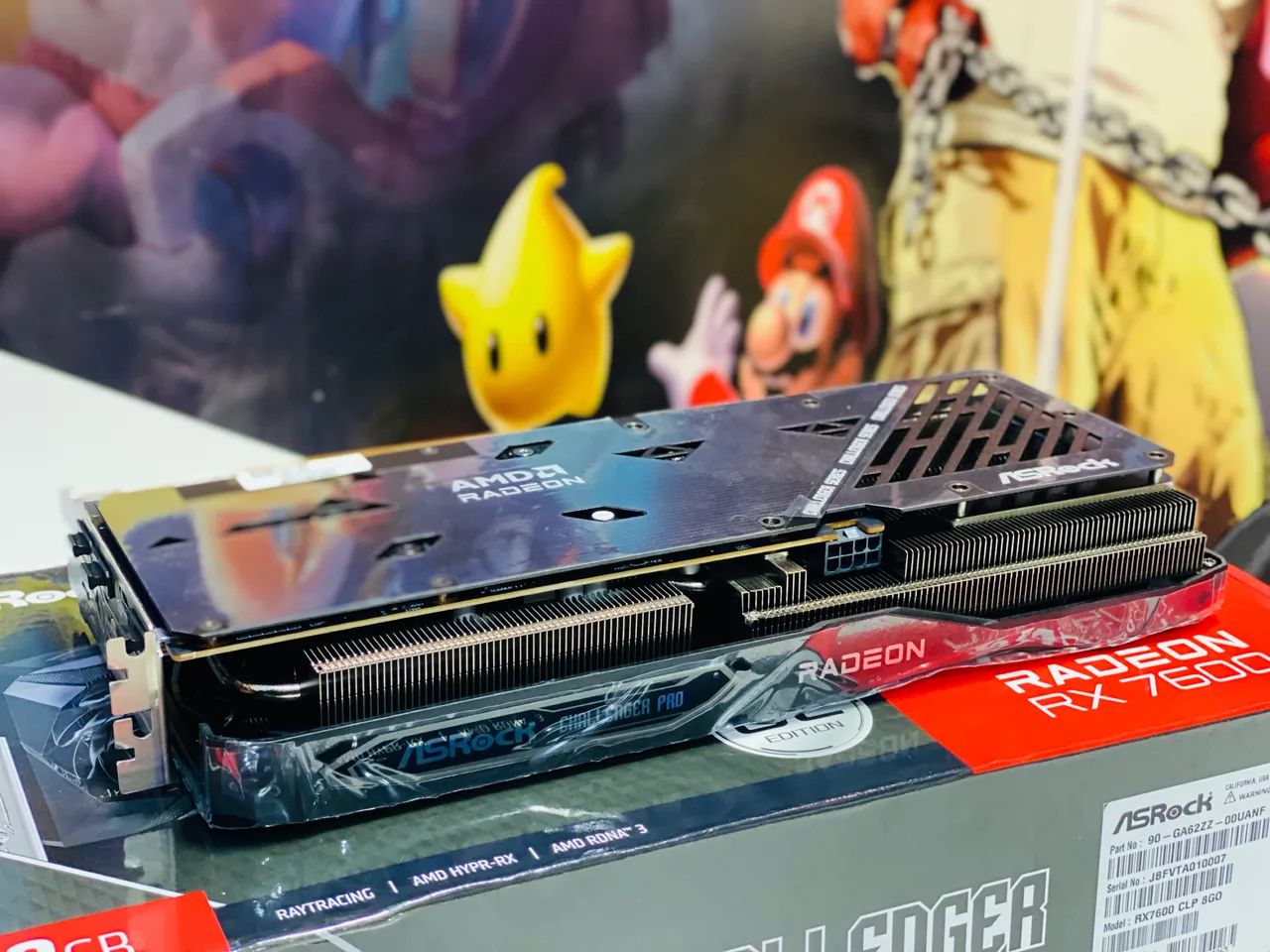 RX 7600 8GB AsRock Challenger, Triple Fan, NOVA - Em até 18x / Loja Física - Foto 5
