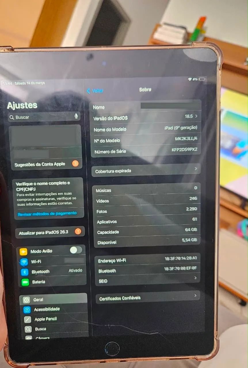 iPad 9 Space gray 64gb - Foto 5