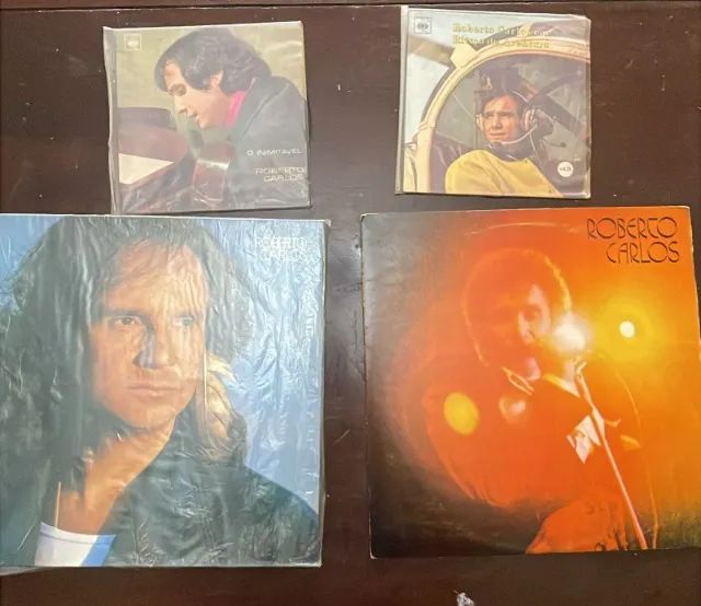 Discos LP's e Compactos Roberto Carlos