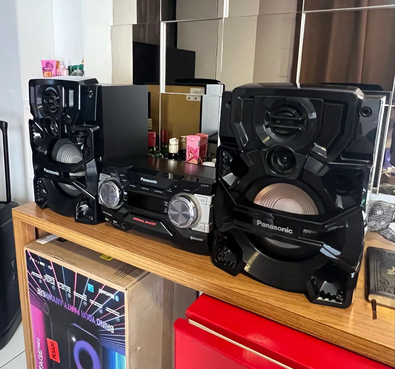 Mini System Panasonic 1800w vendo ou troco  - Foto 5