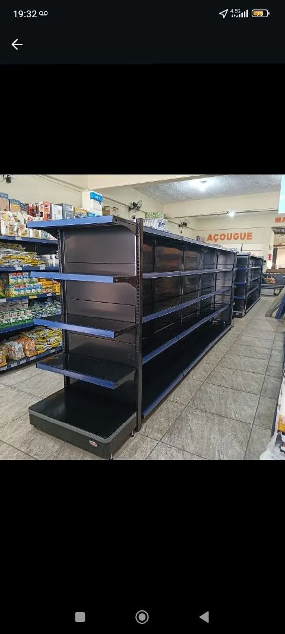 Gôndolas de Parede ou Centro. NOVO DE FÁBRICA.  - Foto 5