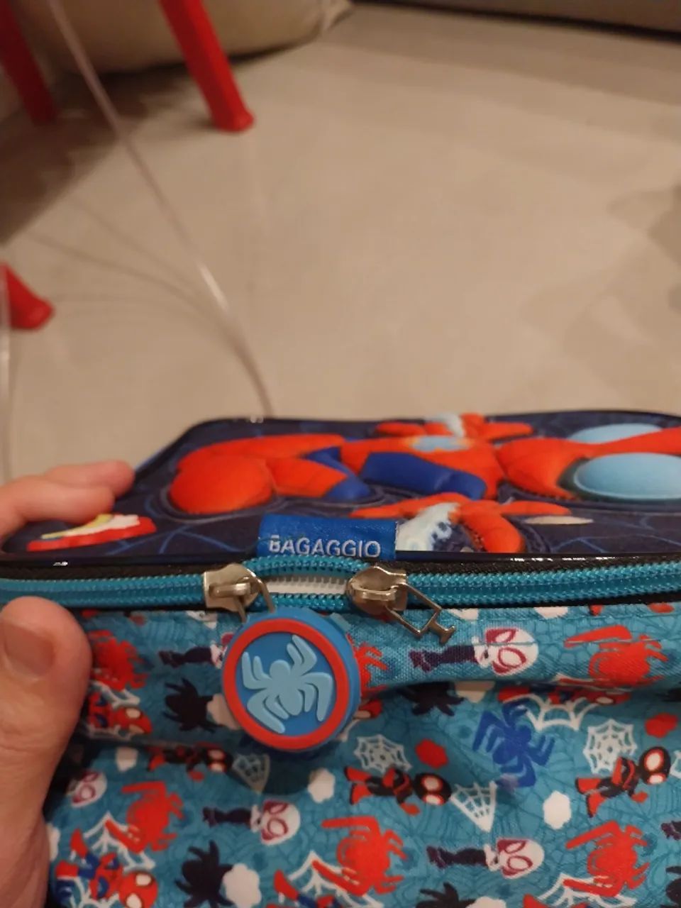 Mochila e Lancheira Bagaggio do Spidey - Foto 3