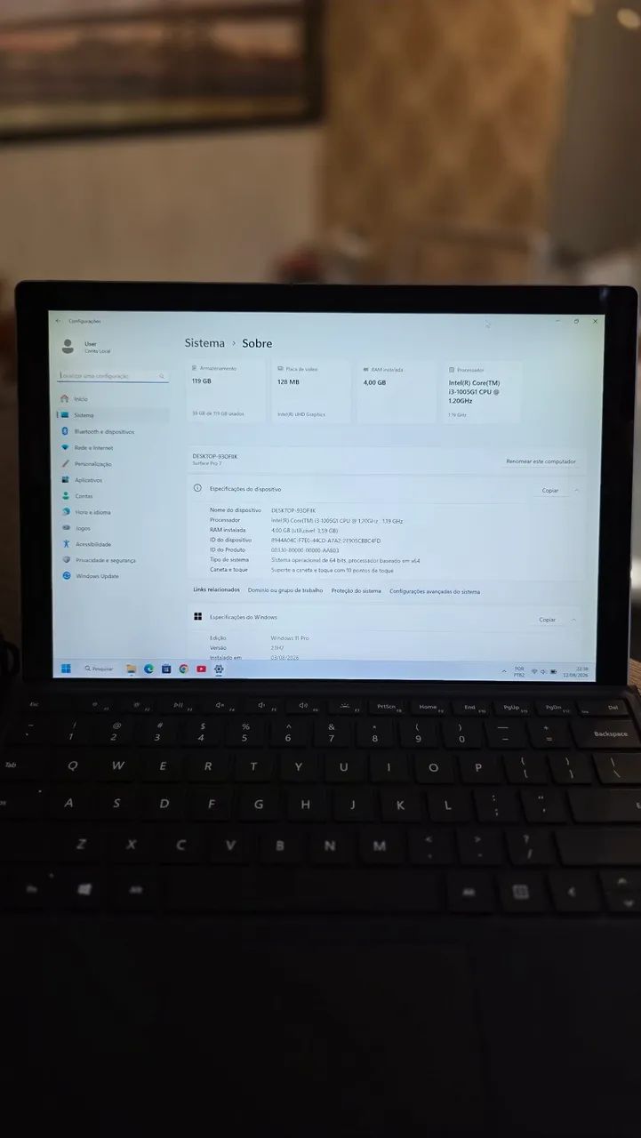 Microsoft surface 7 Pro - Foto 4