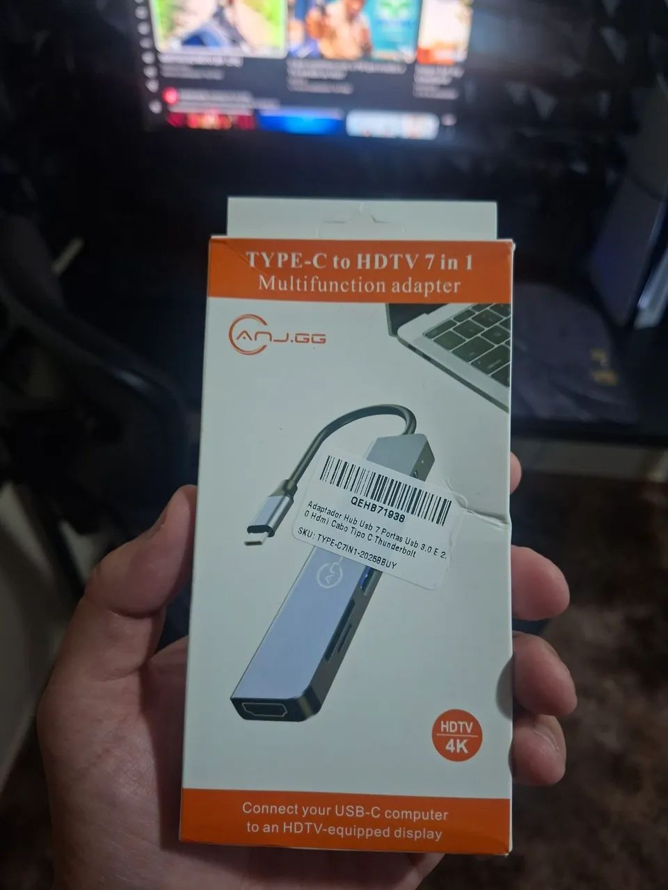 Vendo rub usb com entrada hdmi 