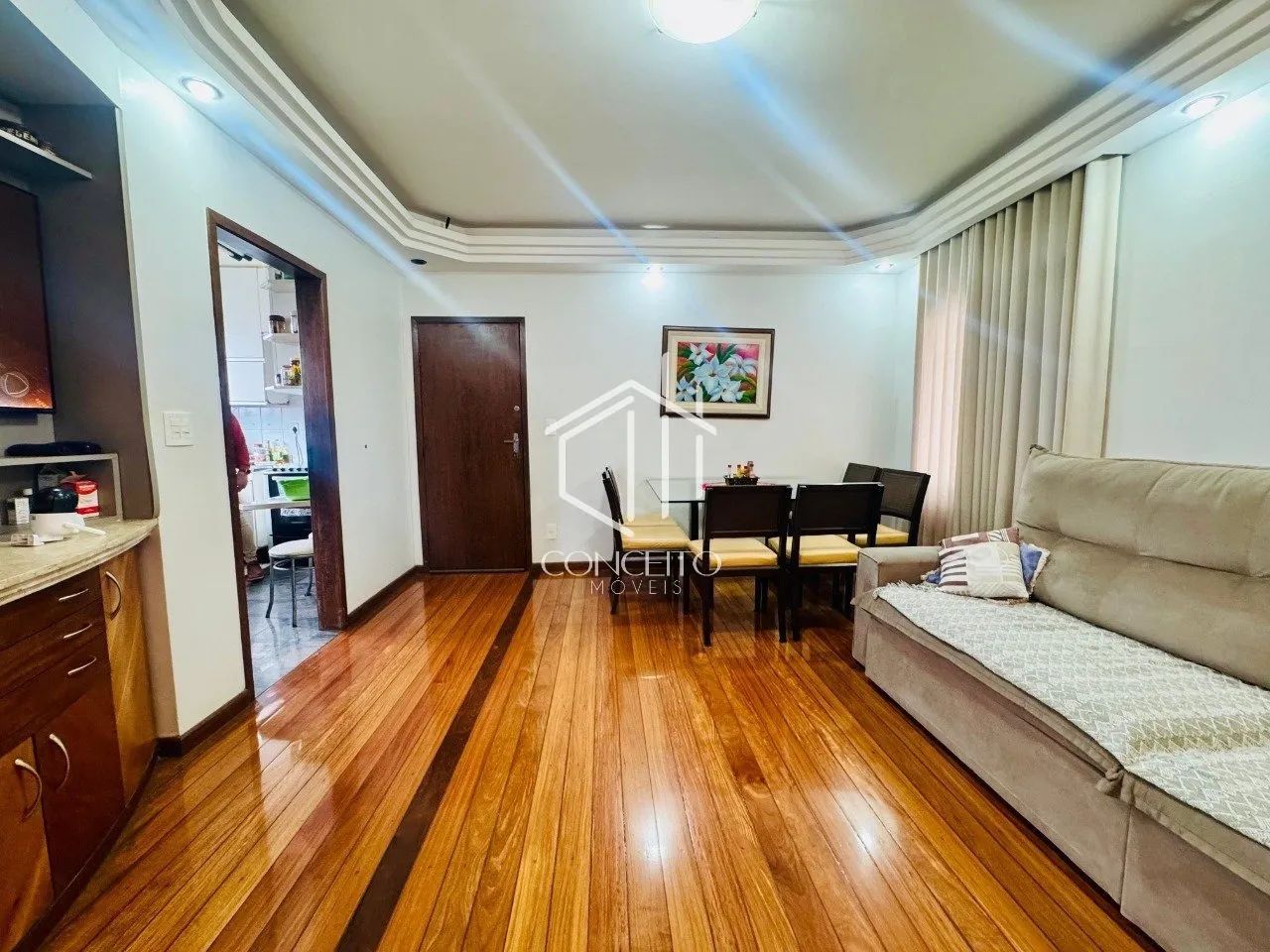 APARTAMENTO | 3 QUARTOS | 2 VAGAS - SANTA ROSA - Foto 2