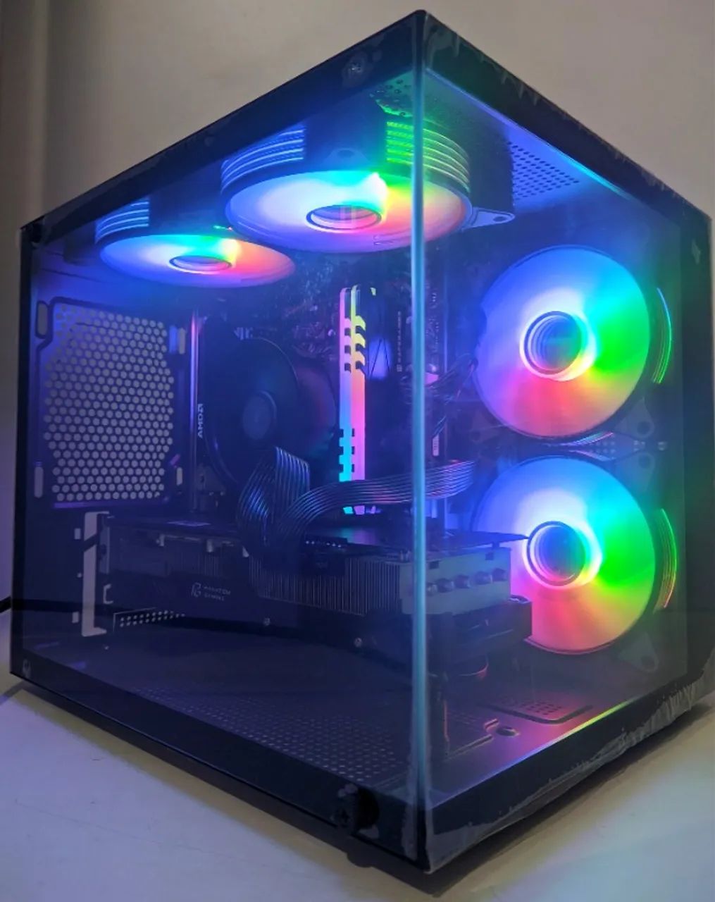 Pc Gamer Dragon Ryzen 5 5500 RX 5700 XT = 5060 (NOVO) - Foto 3