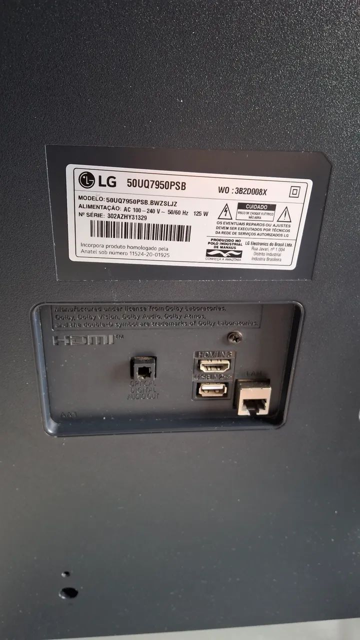 TV LG 4K UHD de 50 polegadas/Bluetooth  - Foto 5