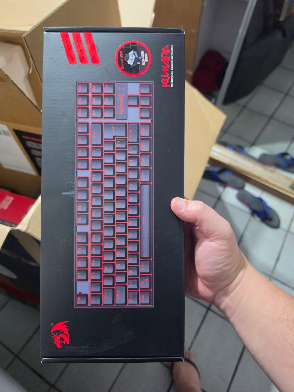 Teclado red Dragom kumara - Foto 3