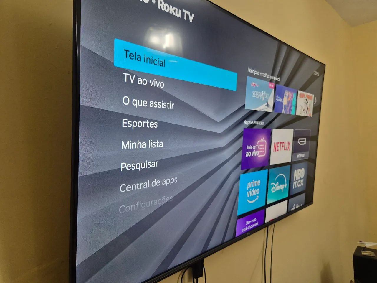 SMART TV PHILCO 58' - EXCELENTE ESTADO - Foto 3