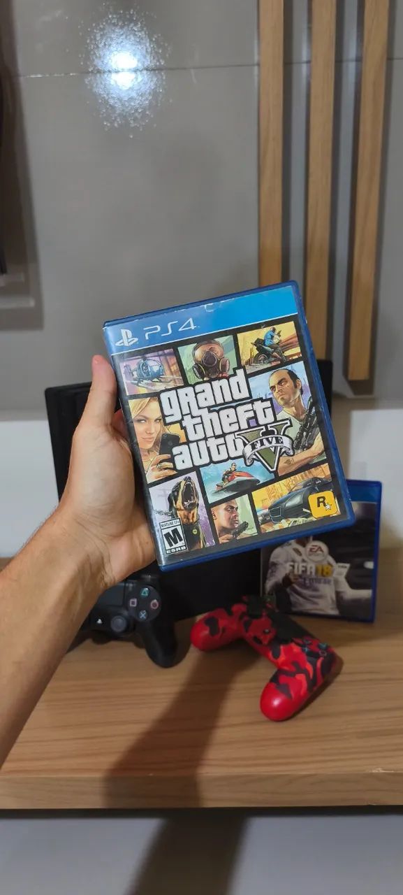 PS4 PRO 1TB + 2 CONTROLES + JOGOS - Foto 5