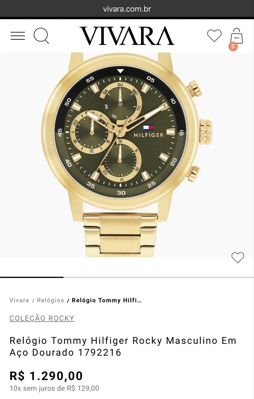 RELÓGIO TOMMY HILFIGER ROCKY - Foto 4