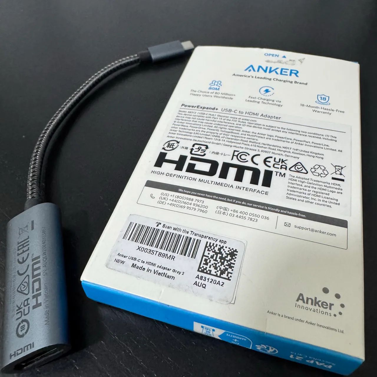 Adaptador HDMI Tipo-C Anker  - Foto 2