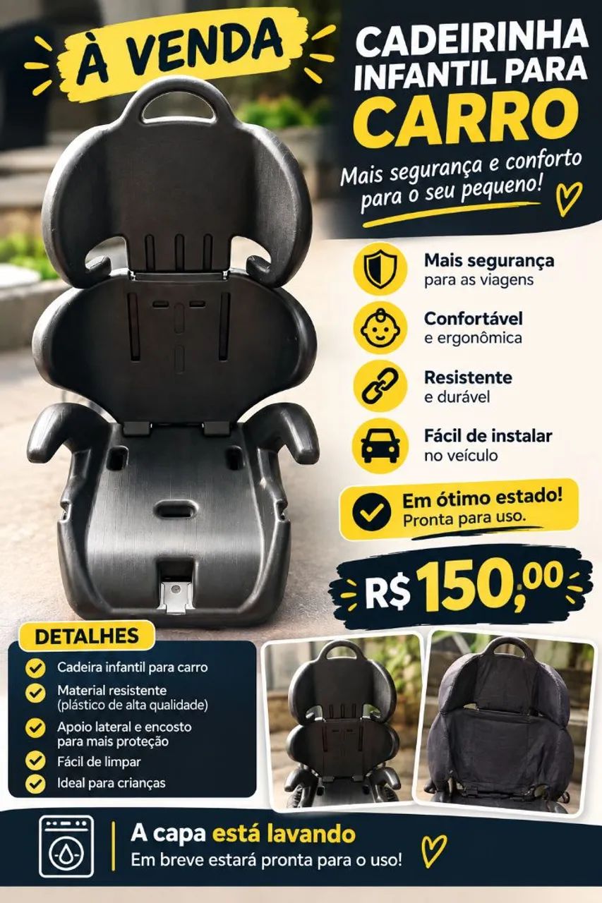 Cadeirinha infantil 