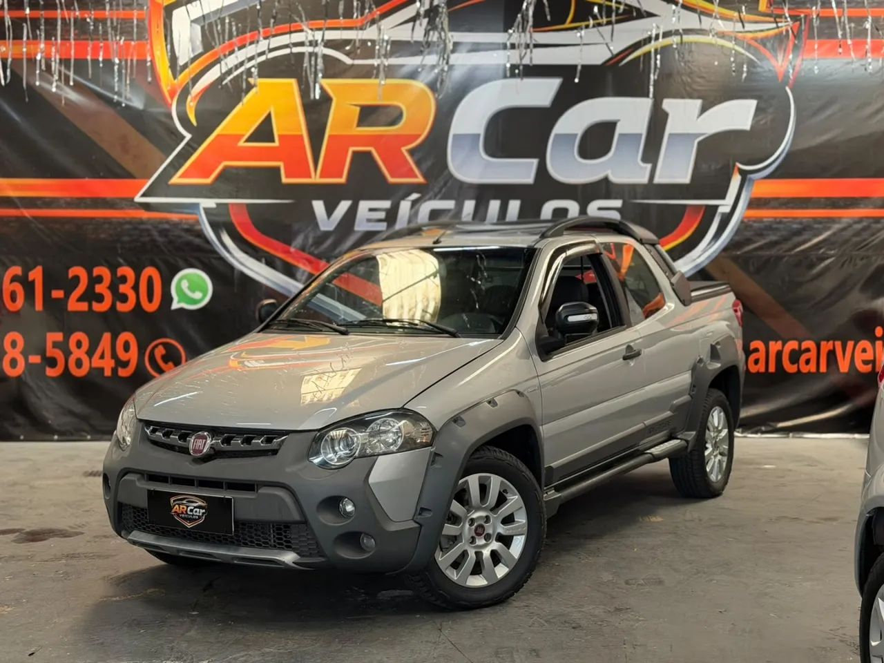 Fiat Strada Adv.1.8 16V Dualogic Flex CE 2015 - Foto 3