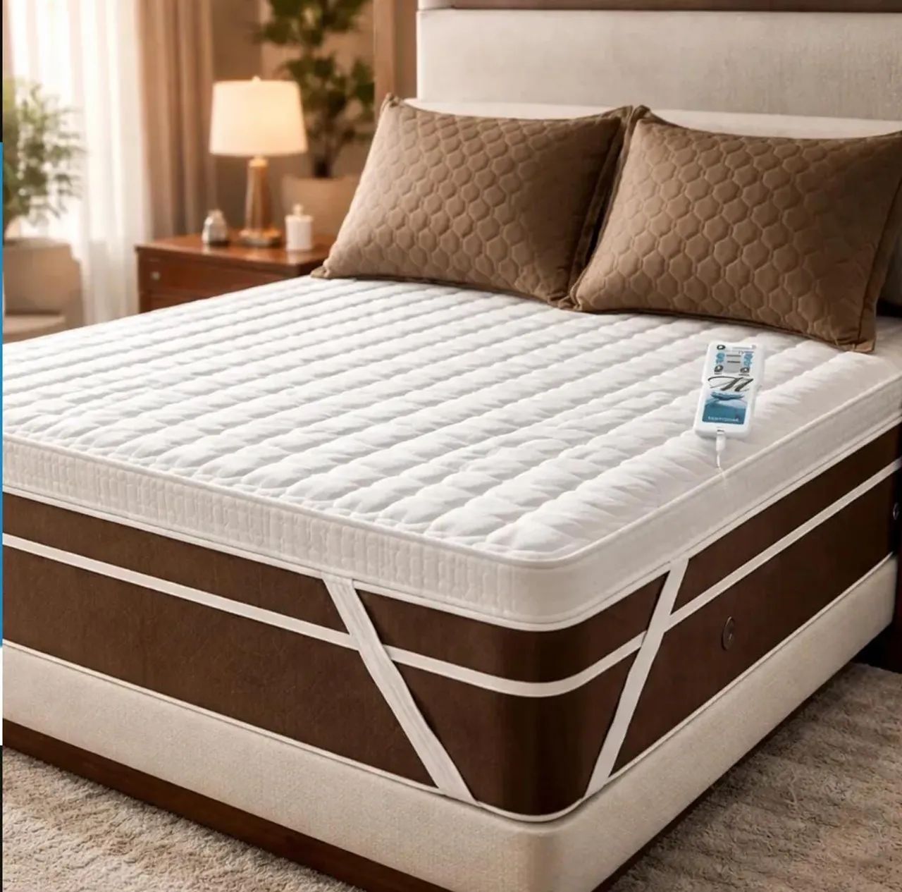 Cama com massageador 