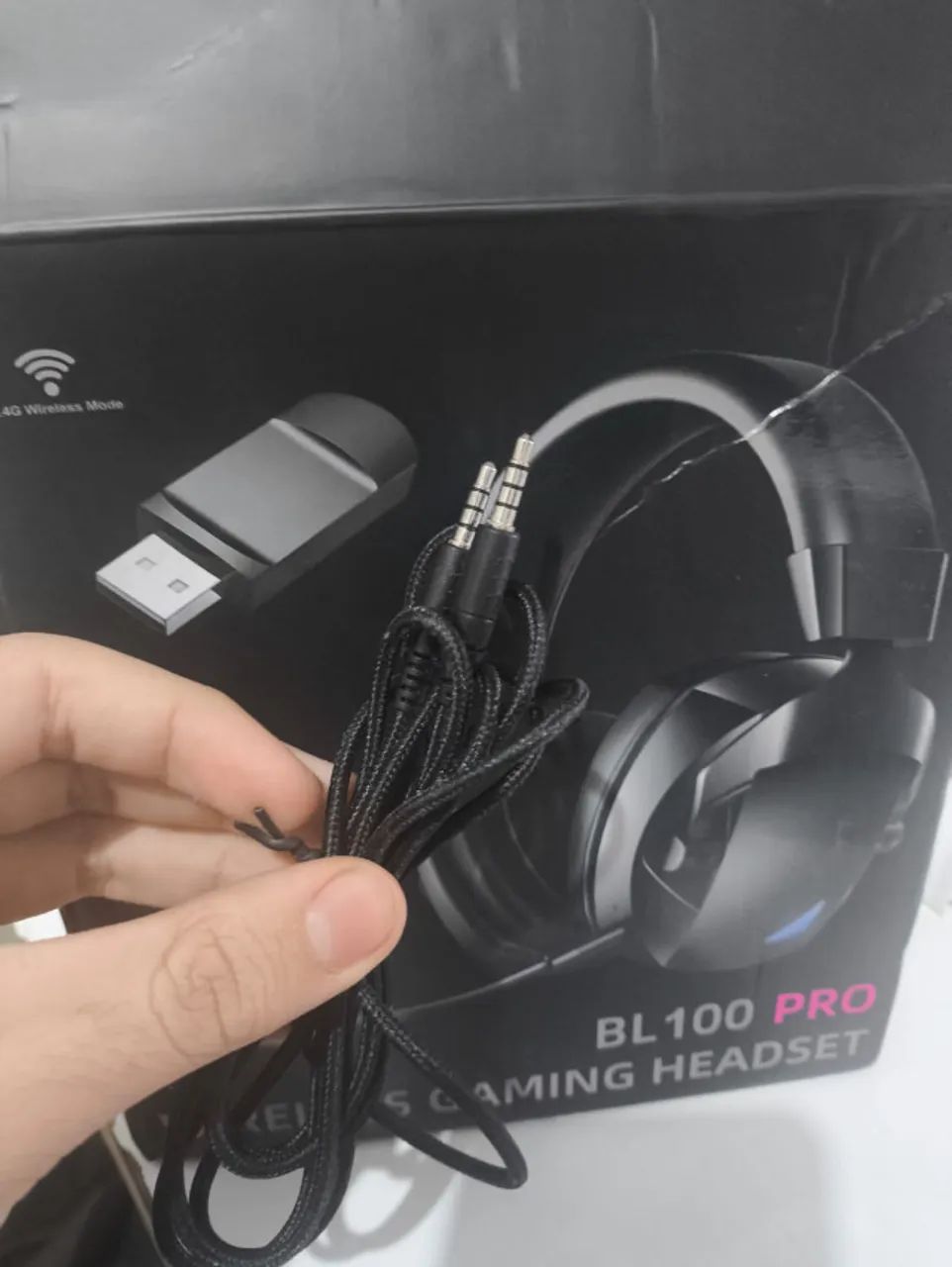 Headset GAMER BL100 PRO sem fio NOVO - Foto 2