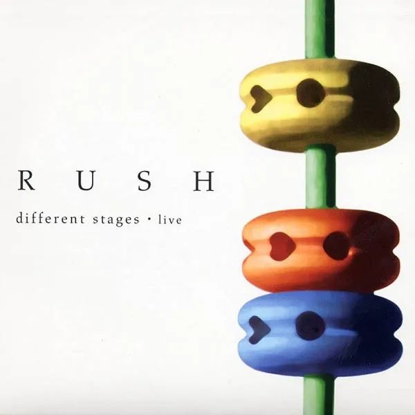 CD Rush - Different Stages Live (Importado Canadá) 1998 INCOMPLETO
