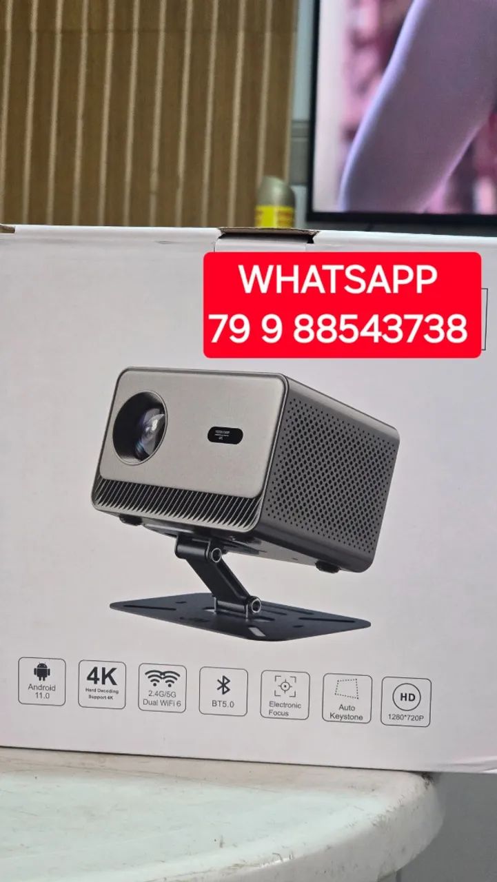 PROJETOR ANDROID 4 LANÇAMENTOS - MAGCUBIC - HY320 HY320 MINI BYINTEK LOVE U4 ORIGINAL 