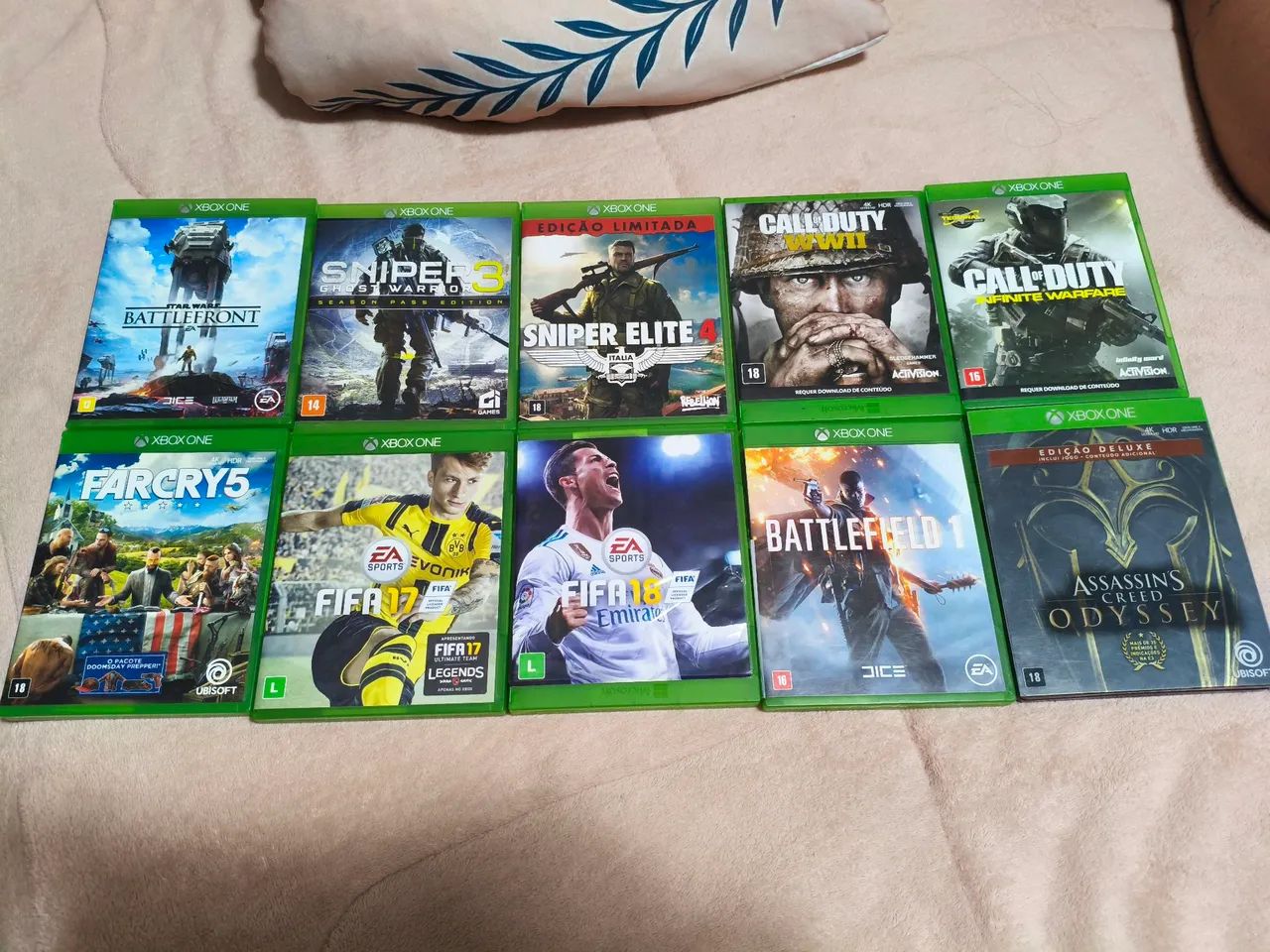 Xbox one 500Gb com 10 jogos  - Foto 5
