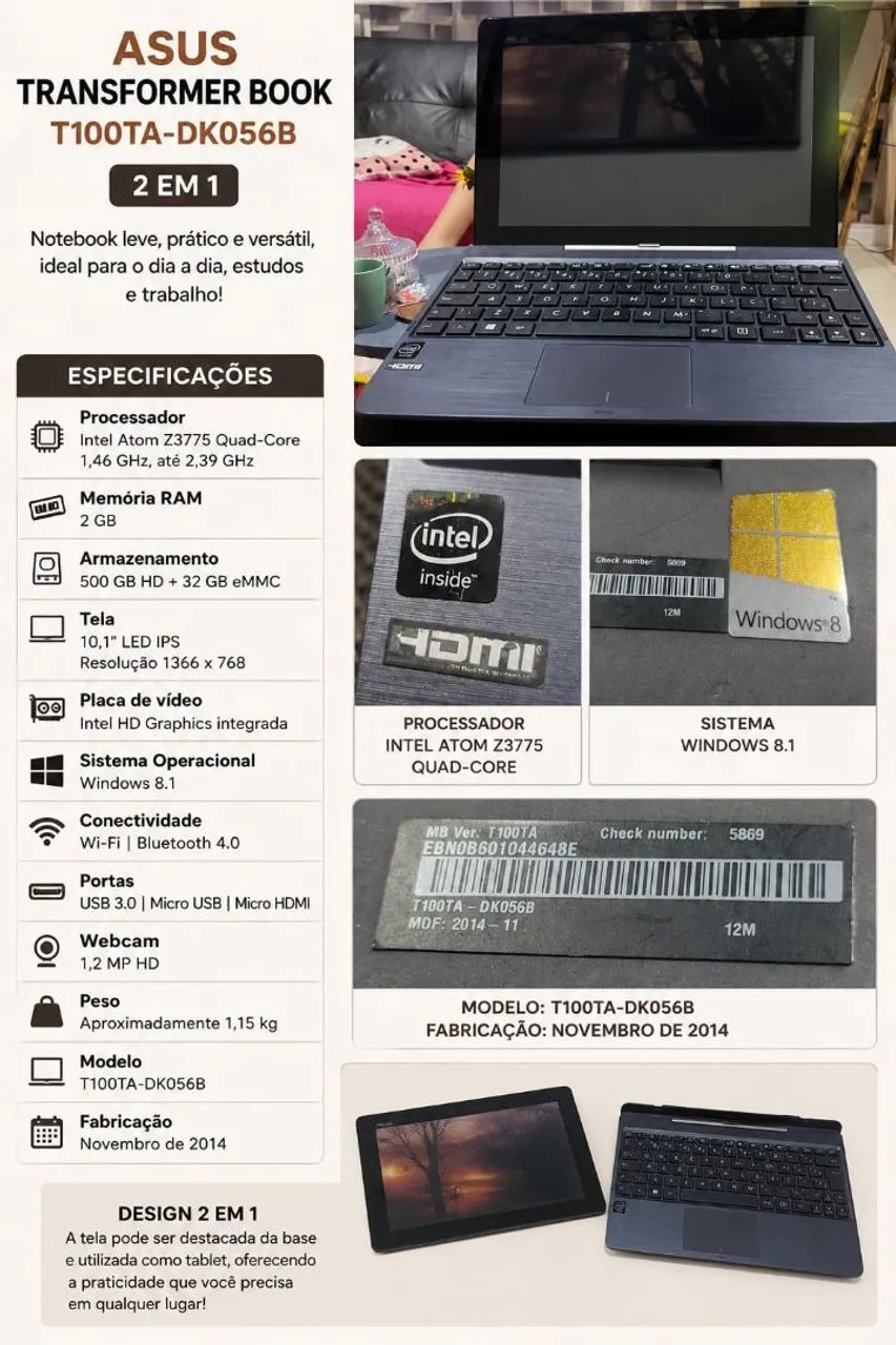 Notebook Asus !