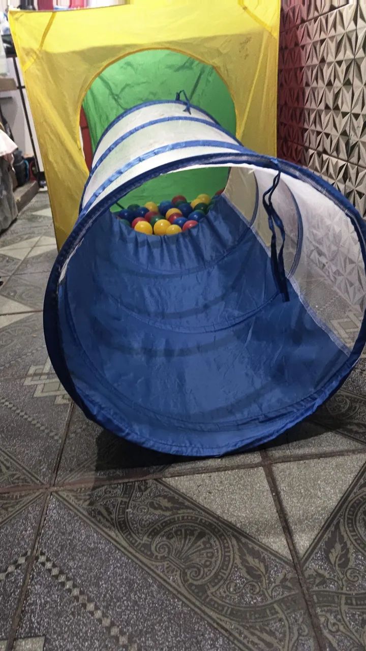 Cabana de túnel de bolinhas  - Foto 4