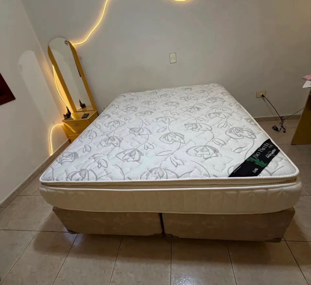 Cama Box Queen Americanflex Bio Bambu Multi 1,58x1,98 - Excelente Estado - Foto 3