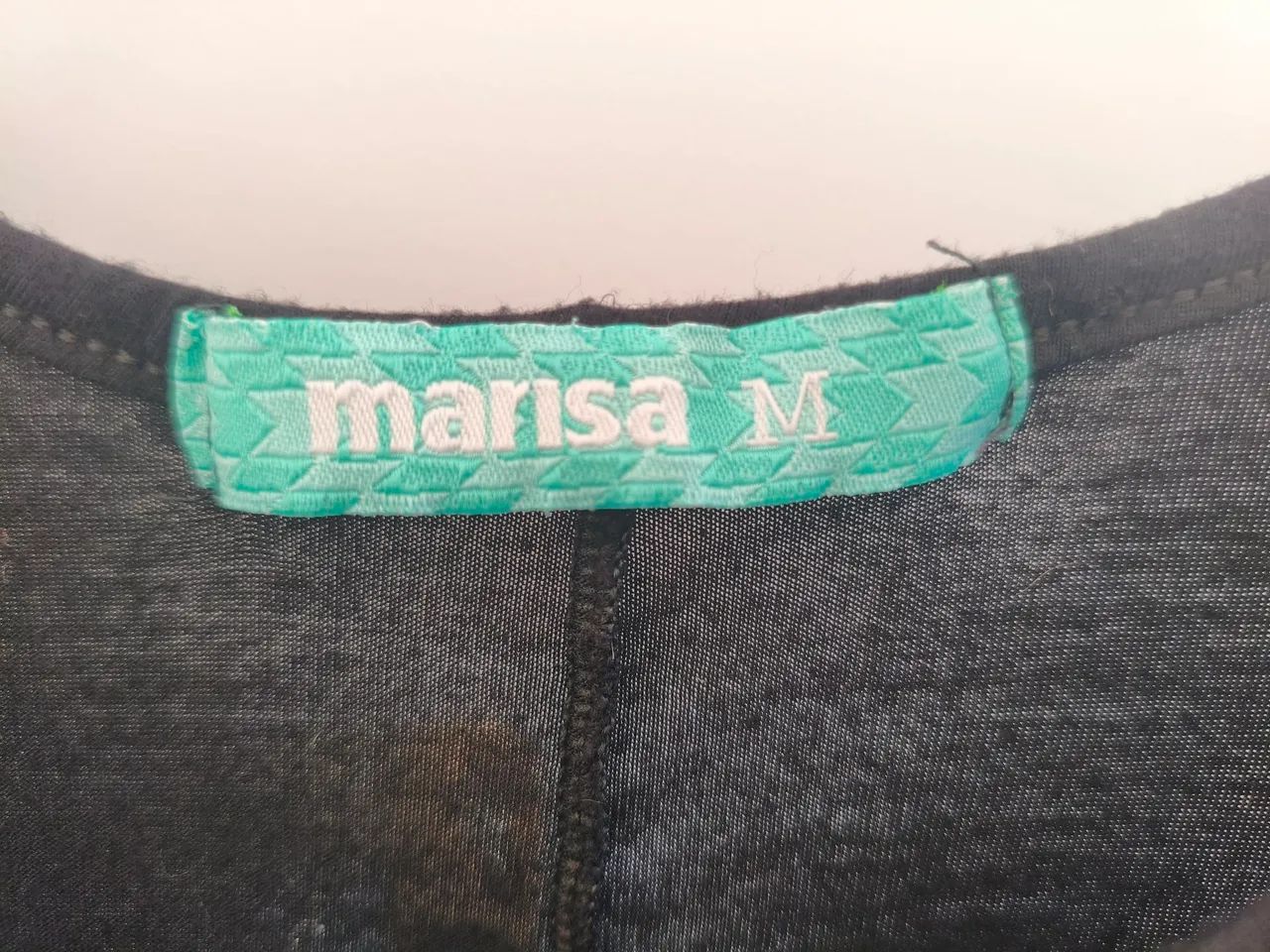 Cropped Marisa com renda preta tamanho M - Foto 4