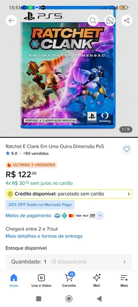 Jogos de PS5  - Foto 5