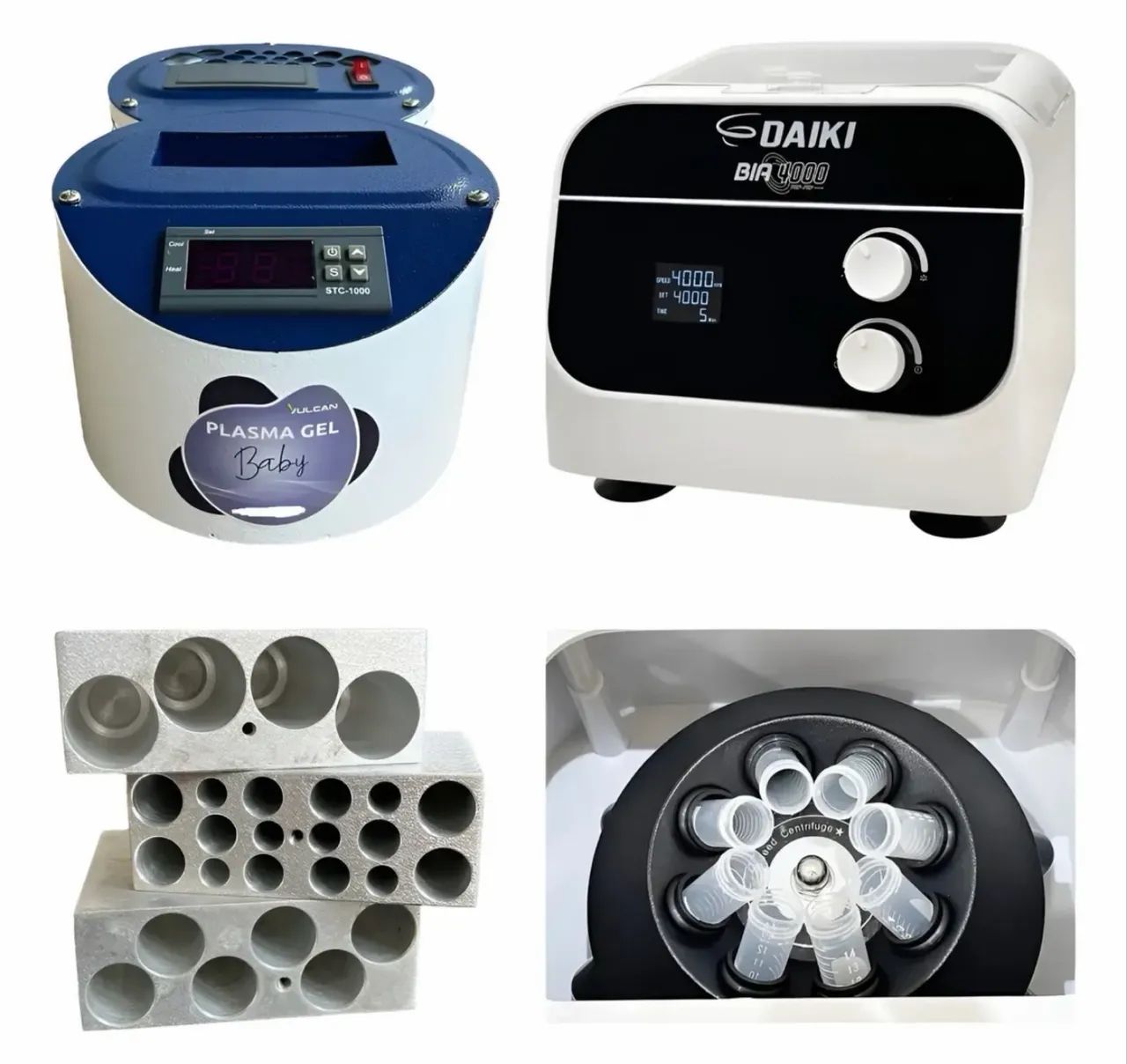 Centrifuga digital prp prf incubadora plasma resfriamento  - Foto 2