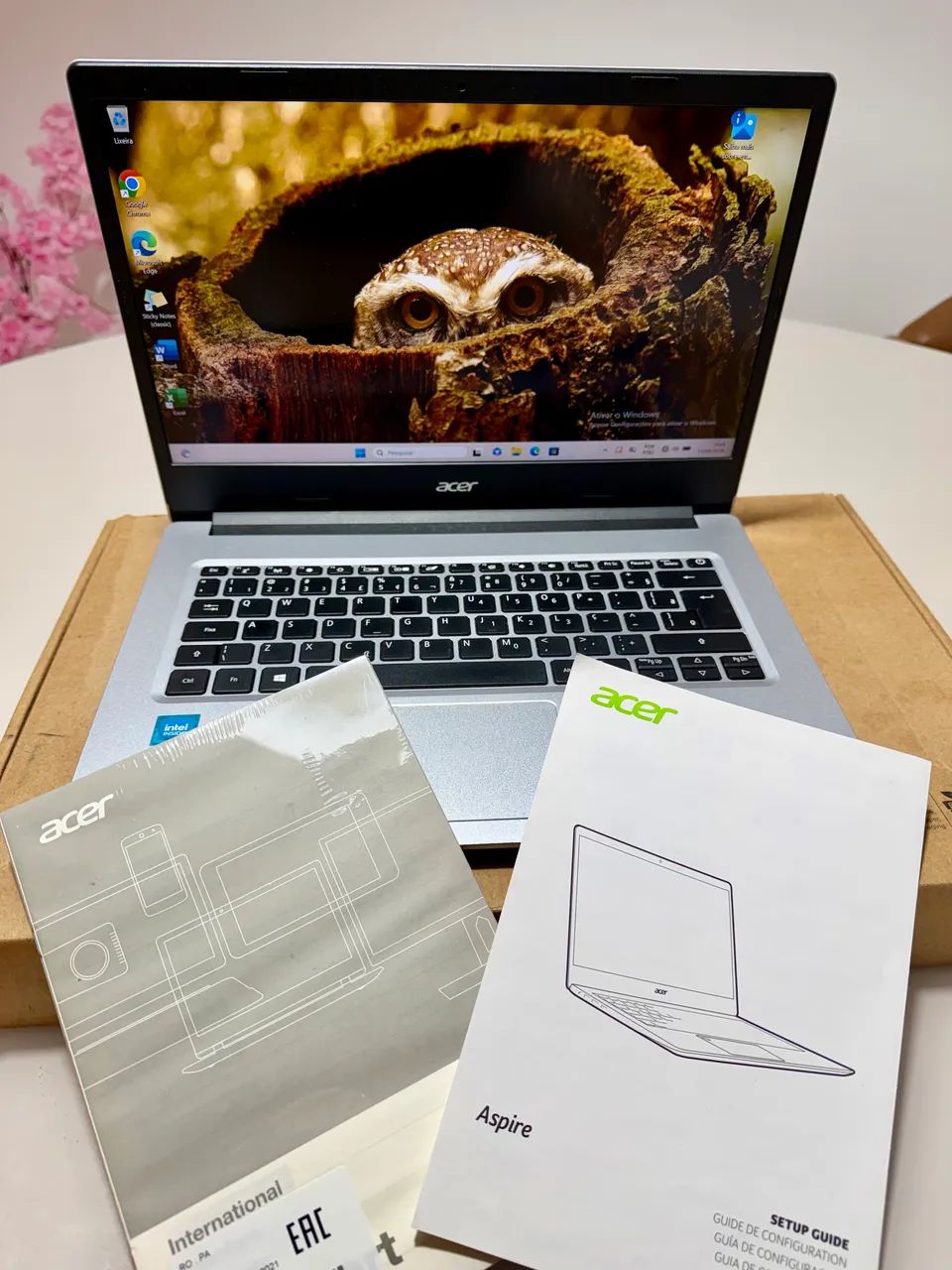 Notebook Acer, na caixa, 8GB de ram, GARANTIA - Foto 2