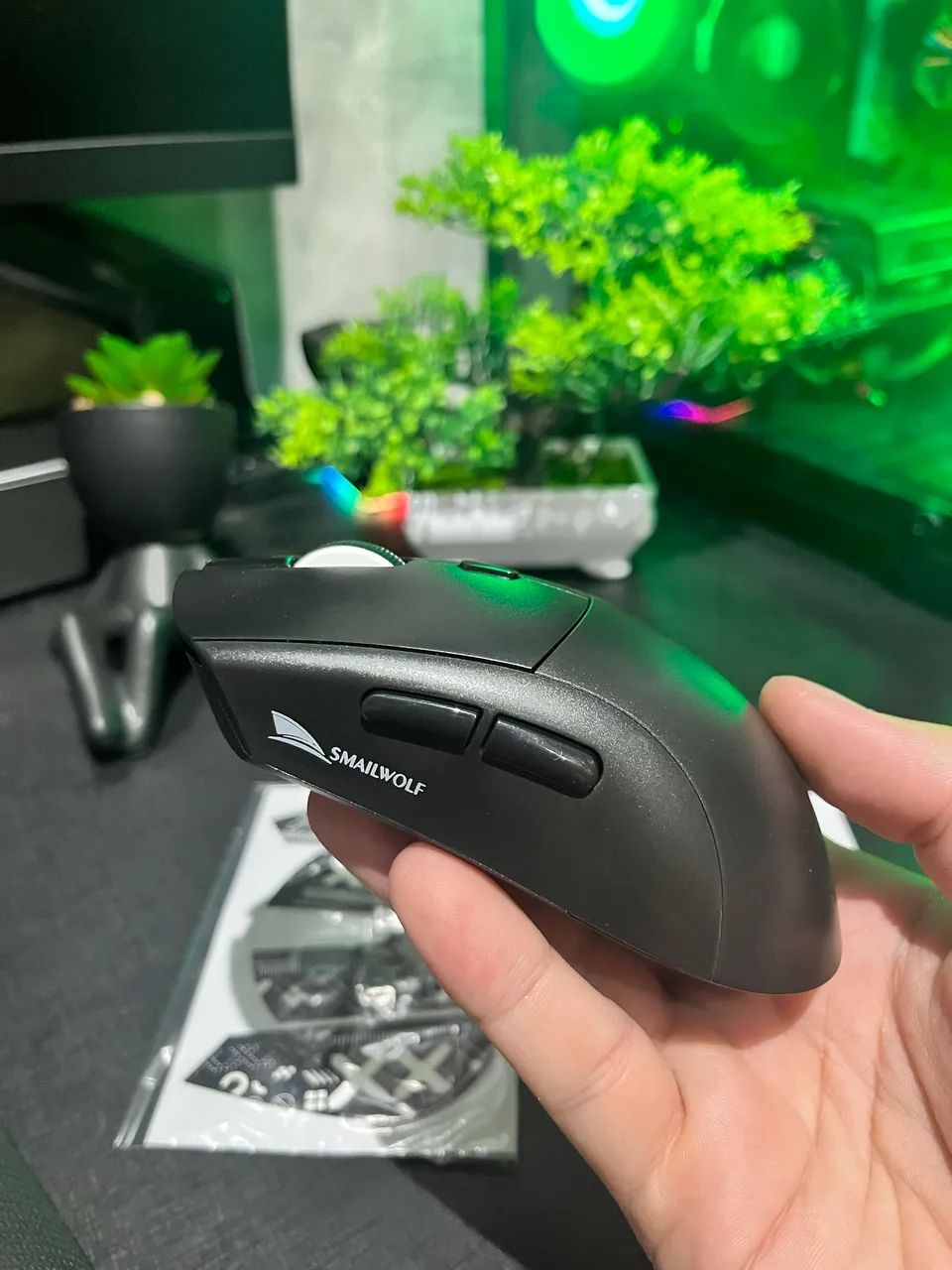 Mouse Gamer RS7 - Preto  - Foto 2