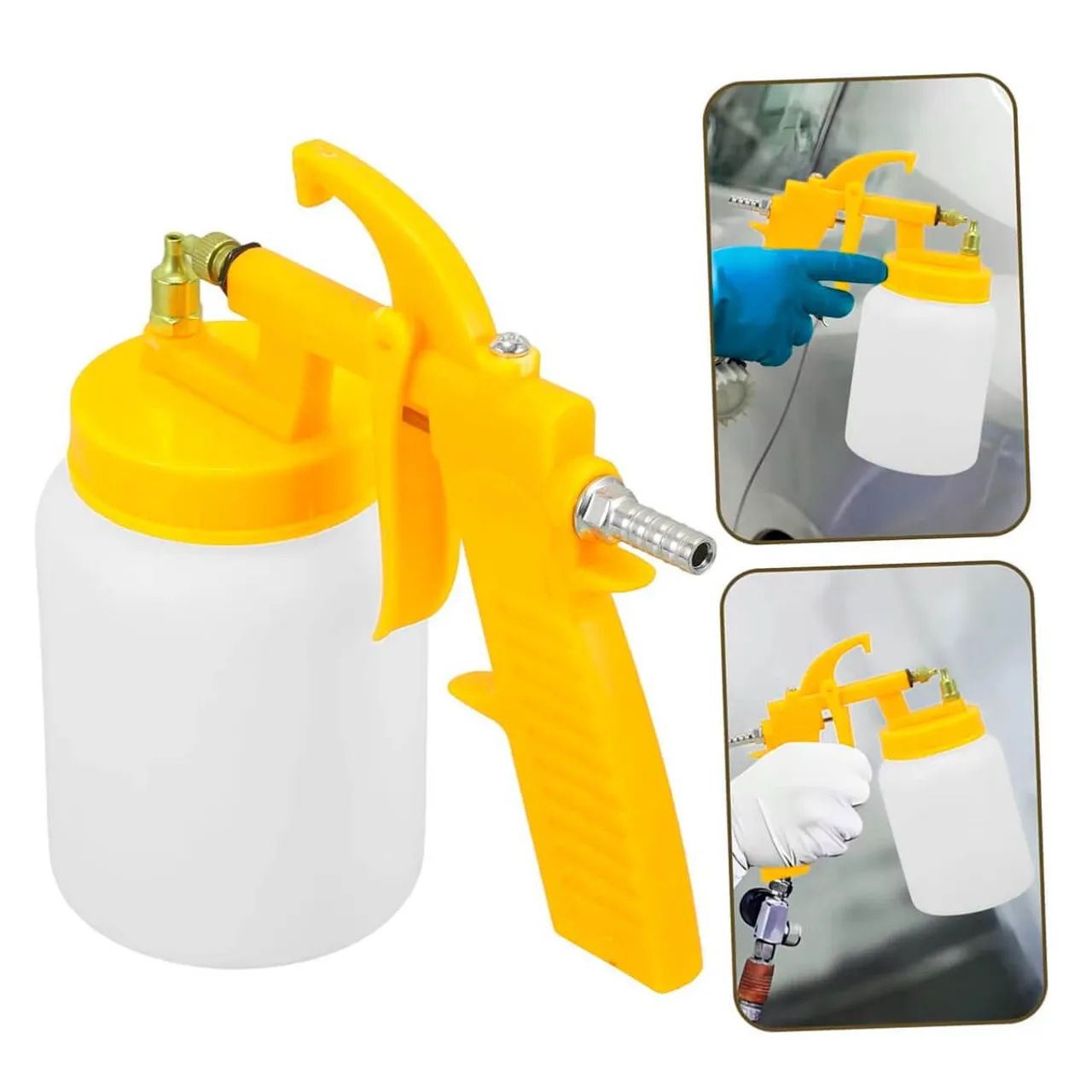 Pistola De Pintura Profissional Compacta Leve  - Foto 6