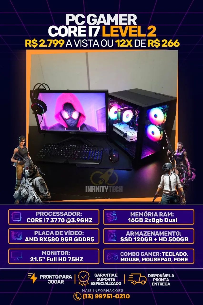 PC Gamer Novos - Foto 3