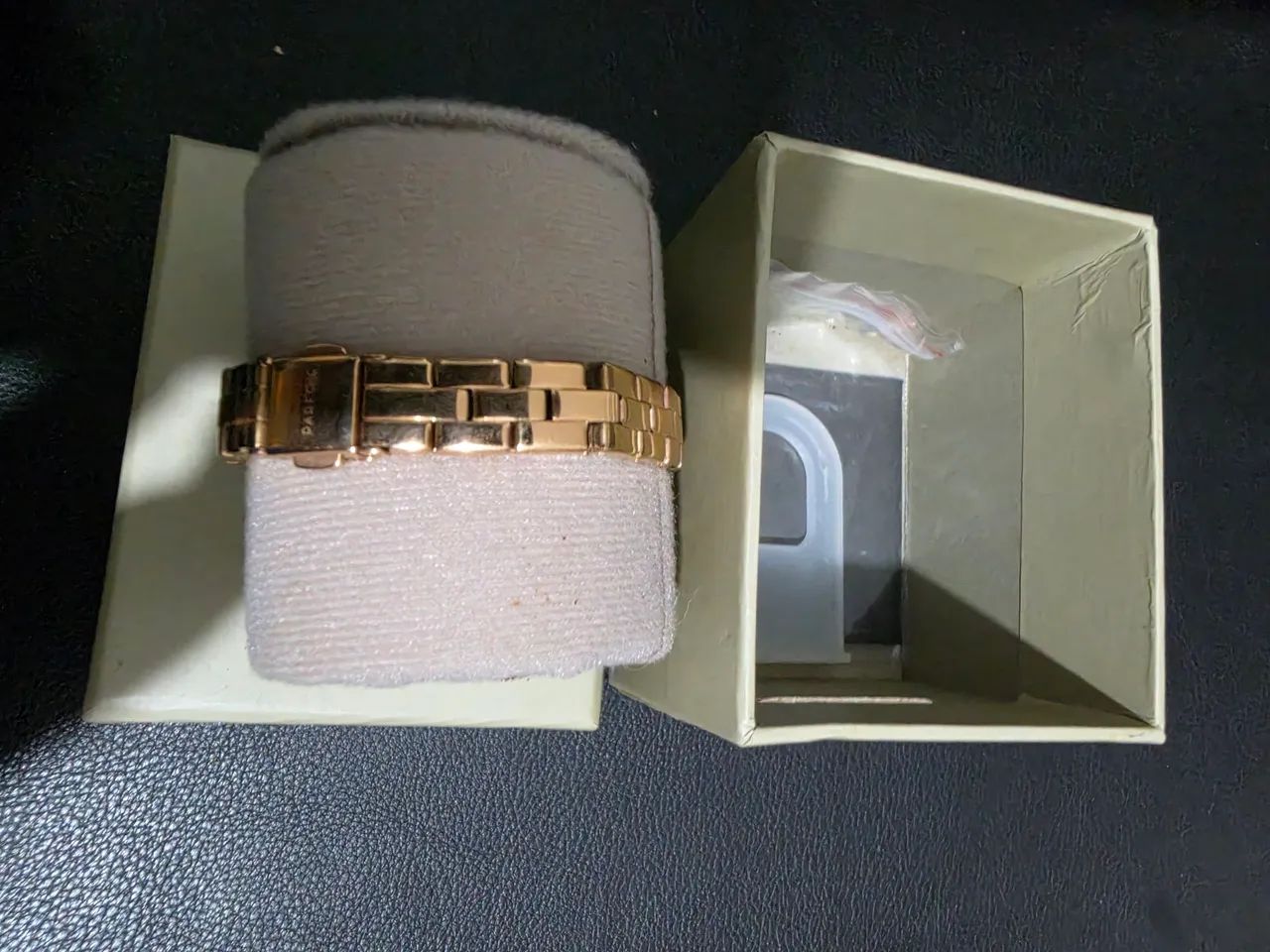 Relógio Feminino Parfois Dourado/Rosé com Caixa e Manual - Foto 2