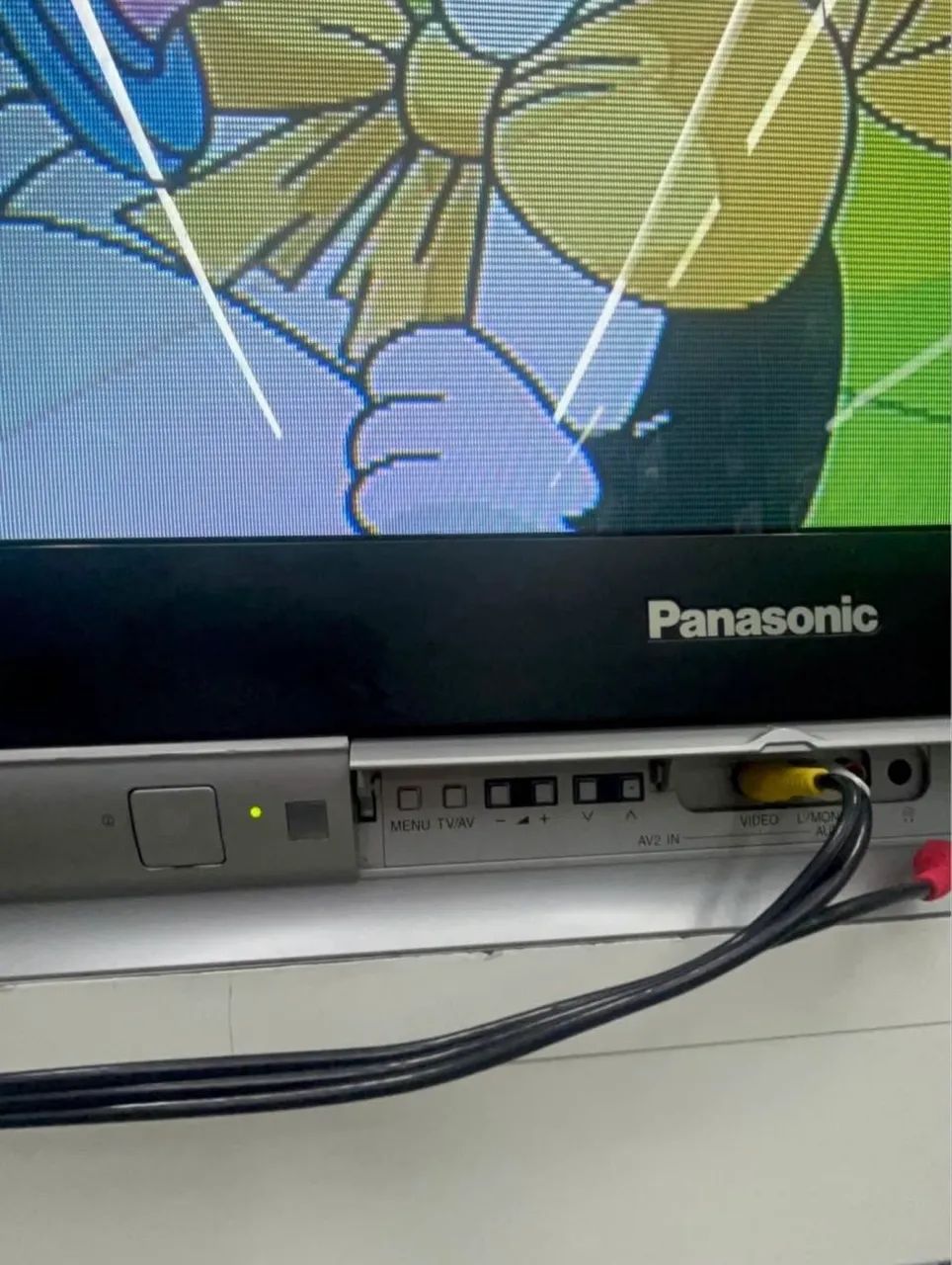 Tv crt tubo retrogamer Panasonic 29 polegadas com controle remoto  - Foto 4