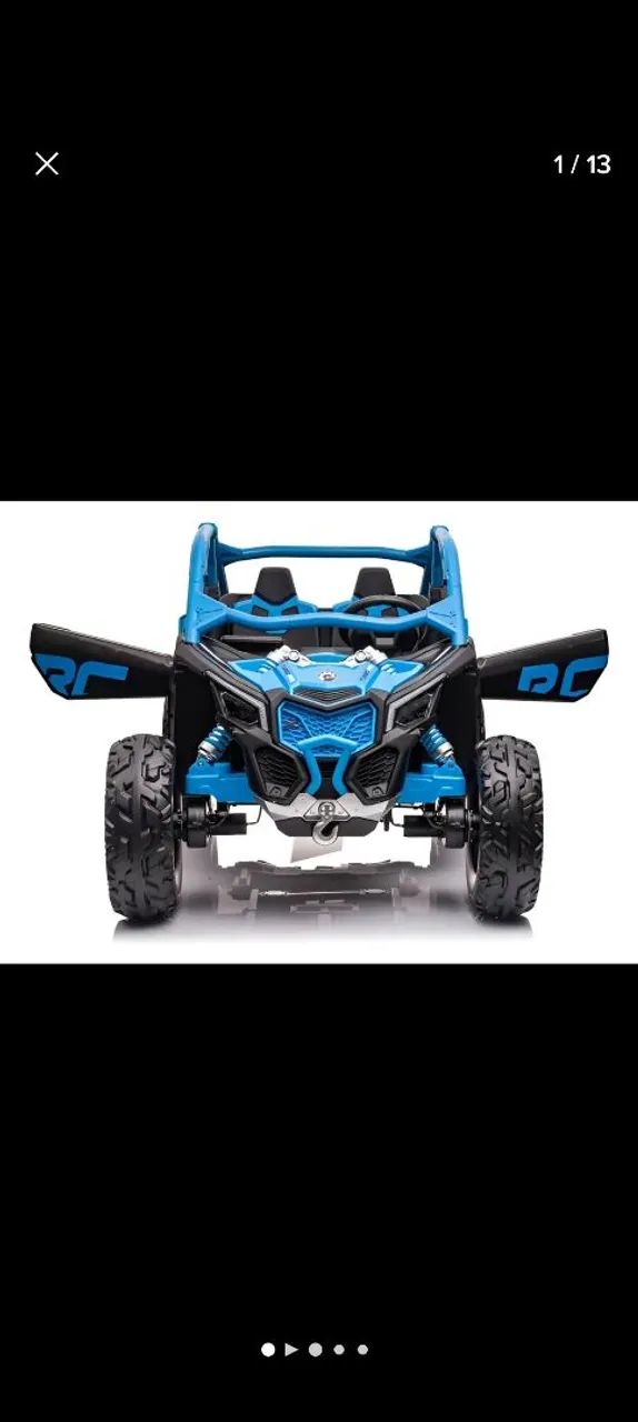 CARRINHO ELÉTRICO 24V CAN-AM MAVERICK 4X4  - Foto 3