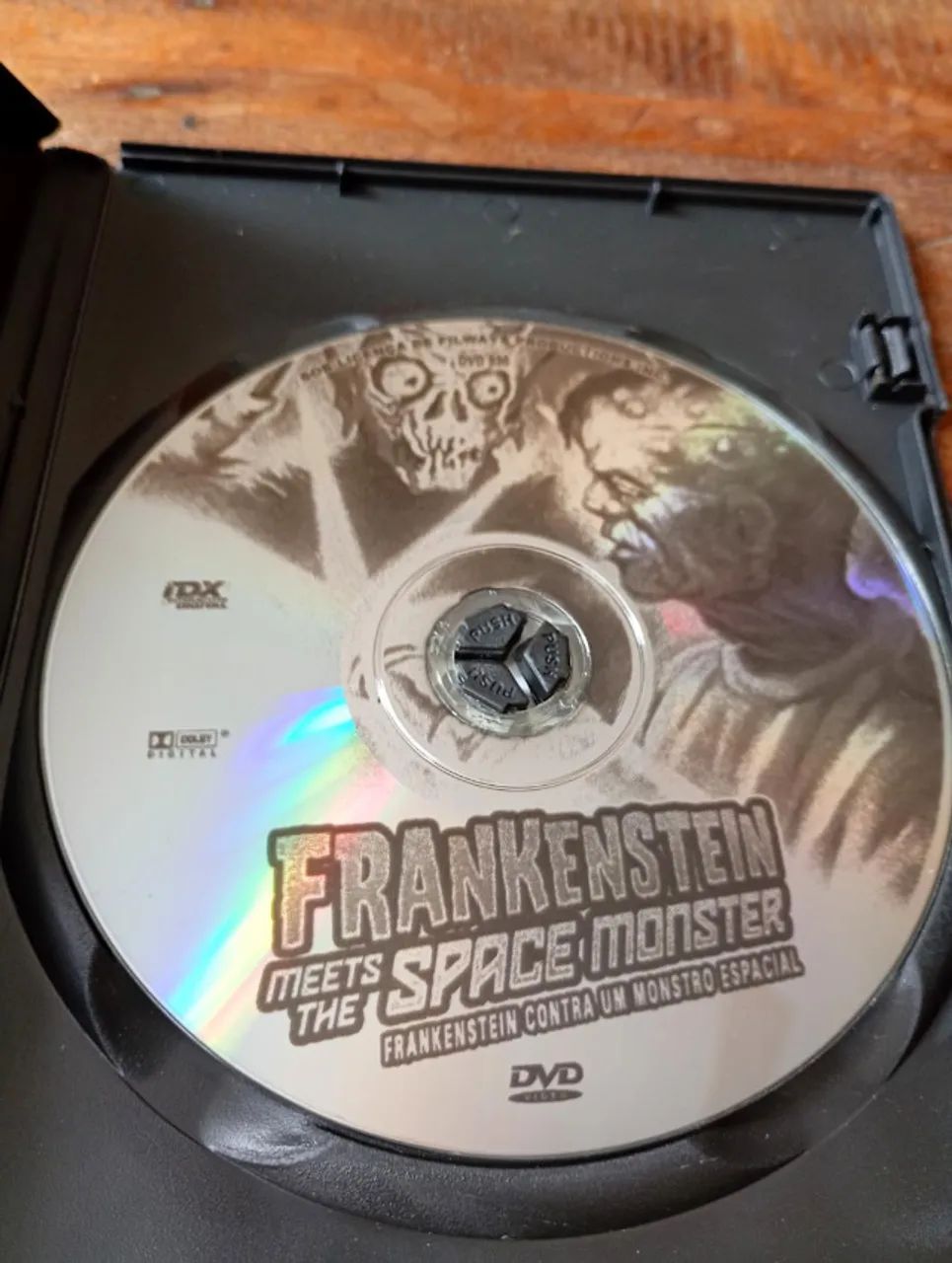 DVD Frankenstein x Space Monster Trash Raro - Foto 3