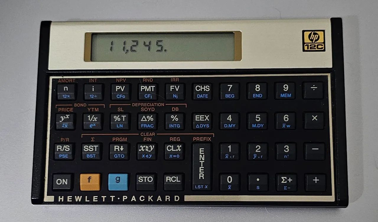 Calculadora Financeira Hp 12c 